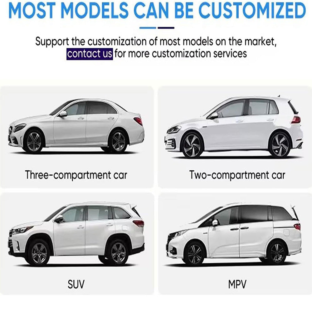 Hail Protection Car Cover B - Universal Fit for Sedans, SUVs & Pickup