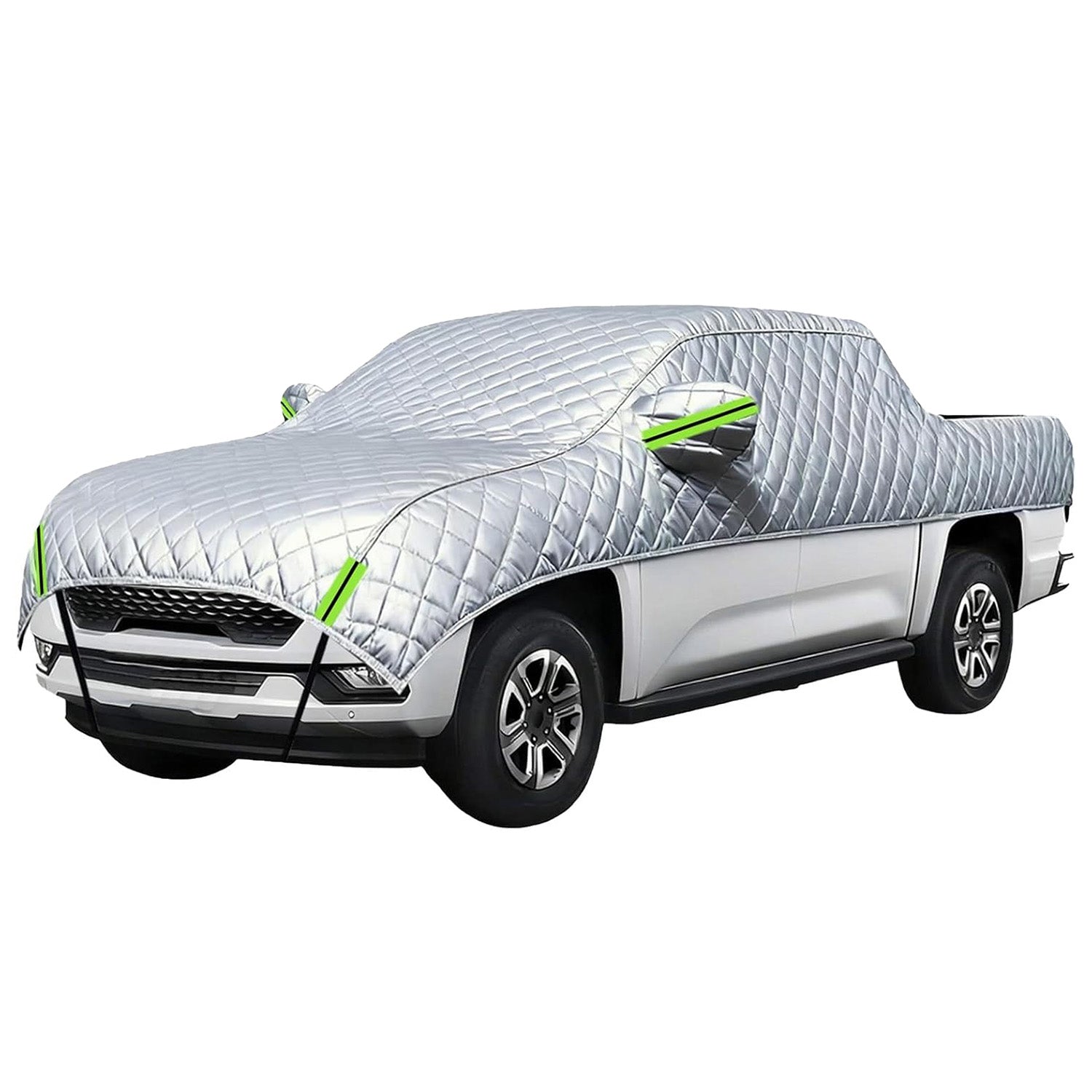 Hail Protection Half Car Cover - Universal Fit for Sedans, SUVs & Pickup Trucks - Waterproof, All-Weather